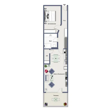 Apartmán Meeresblick 007 *